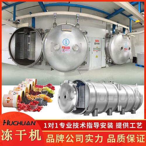加工定制商用冻干机脱水蔬菜FD冻干设备水果材冷冻干燥机
