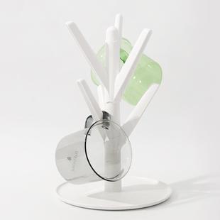 创意树杈杯架家用茶具收纳置物倒挂沥水防霉防尘水杯架