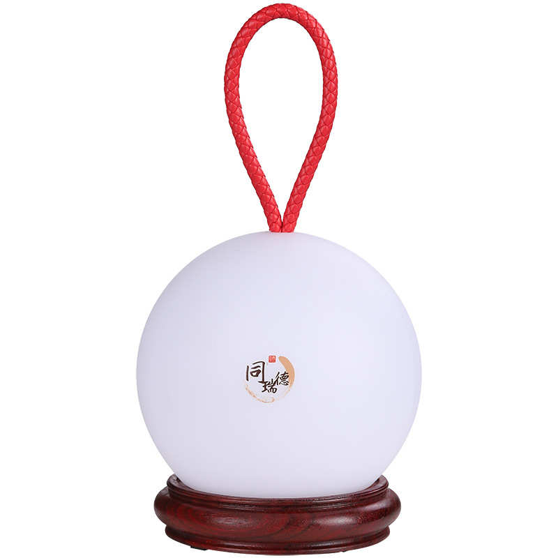 灯氛围水灯月球充电灯灯笼手提复古灯小户外台灯灯夜中式红木防灯
