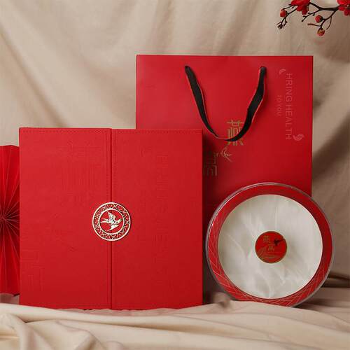 鸟巢包装盒高端500g鸟巢包装盒250g鸟巢礼盒空盒可追溯代码鸟巢礼