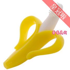  美国购入香蕉宝宝Baby Banana婴儿牙胶咬胶玩具牙刷不含BPA