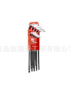 欧时电子RS PRO L形内六角扳手15件套542-3509 镀铬钢六角扳手