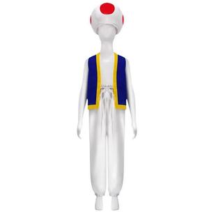 Kinopio Toad Cosplay Hat Adult Costume Game Bros 2 Roleplay