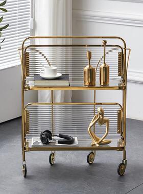 置物架推不锈钢置货架厂动家用厨房落车地ins家网6934红移置物架