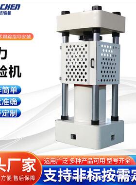 电液伺服压力试验机混凝土水泥垫块抗压力学检测设备