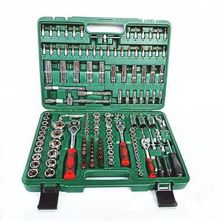 供应机修汽修套筒扳手套装 172件套组合工具箱手动工具汽车修配