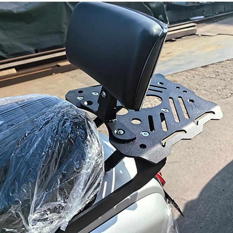 RA GT150橙标踏板摩托车改装加强后货架尾箱后备箱架靠背无损安装