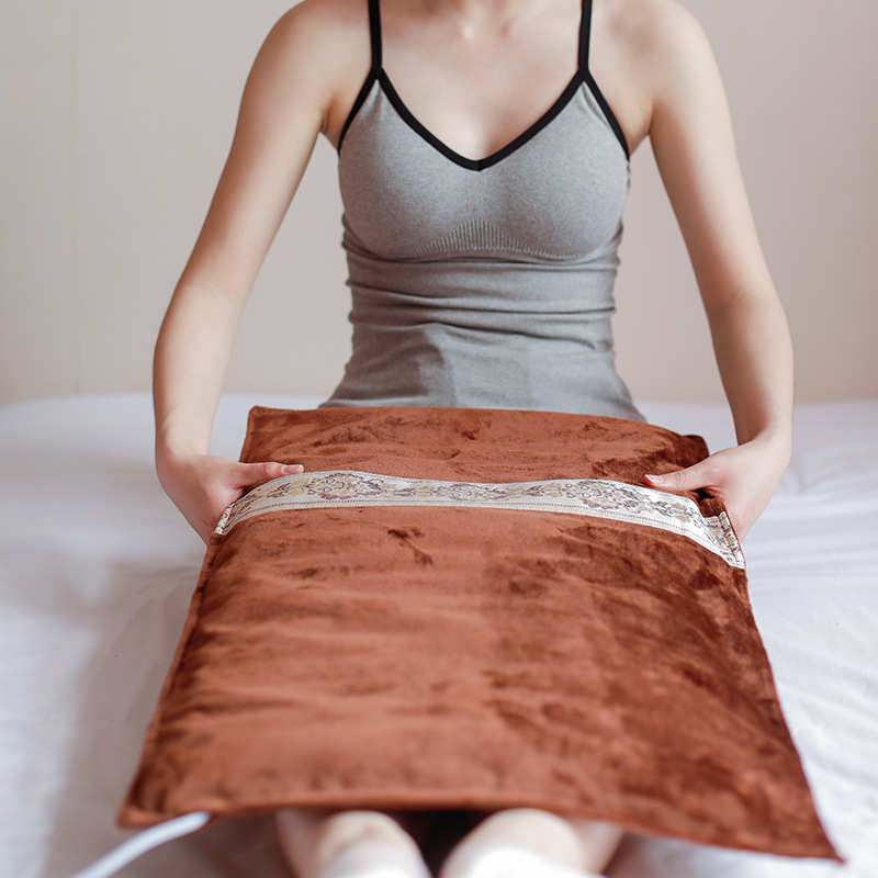 代发加大加宽70*40厘米艾草绒包  粗盐理疗包盐袋 海盐热敷包