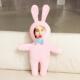 正品 照片图礼制真人形兔子抱枕ins网红玩偶兔来订做定创意情人节