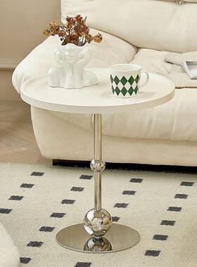 沙发边几玻璃小茶油几客厅小QZ5SS6H5户家置型白色桌子简易用床头