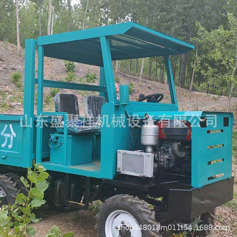 盛聚祥工程六驱运输车 四不像农用车 小型装载自卸六驱车
