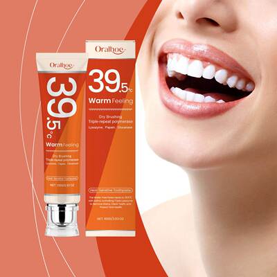 ORALHOE Toothpaste for Daily Gentle Care, Cleans Teeth Stain