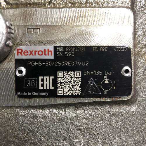 REXROTH力士乐液压齿轮泵R901147121 PGH5-3X/250RE07VU2