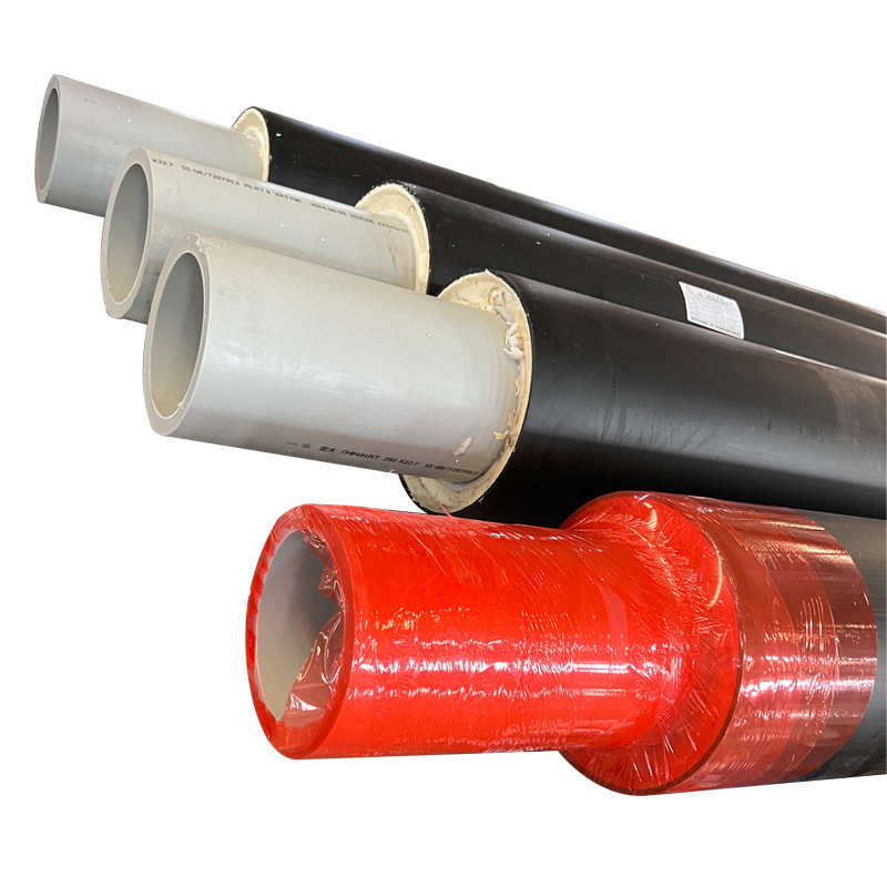 高密度聚乙烯保温管预制供暖发泡防水耐高温管道地埋聚氨酯保温管