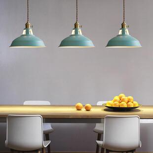 欧吧店铺餐厅卧室901卡马龙台小 简约服装 北风格 单头创意吊灯个性