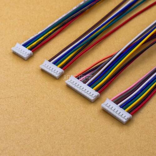 PH2.0mm端子线间距2.0mm1007 24awg单头上锡彩色电子线15cm连接线