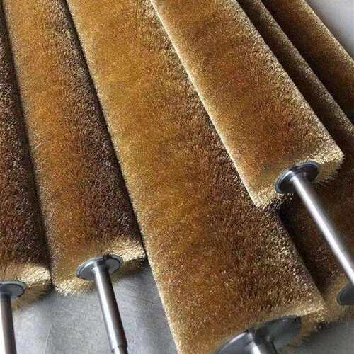 钢板清洗除锈去毛刺钢丝刷辊金属抛光刷头拉丝打磨磨料缠绕毛刷