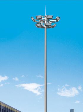 E城市景区学高杆灯校高杆照0明道路灯户外篮球广场15具-5米LD灯高