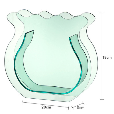 亚克力花瓶插花高级透明创意花瓶