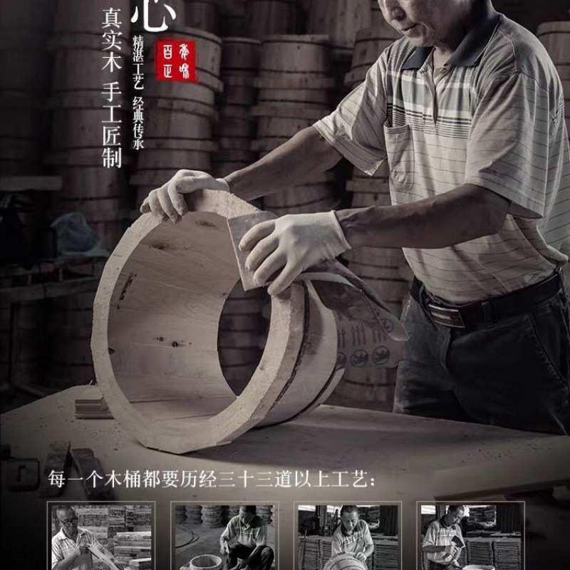 泡脚木桶一件起批香柏木洗脚盆按摩加厚保桶实木足浴桶洗脚盆家居