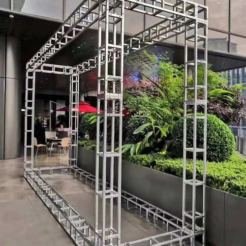 展示镀锌桁架铝合金舞台升降灯光架酒店婚礼灯光架优质铝合金桁架