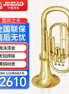 津宝小抱号JBBR-1220次中音三立健大号降b调专业学校演奏成人学生