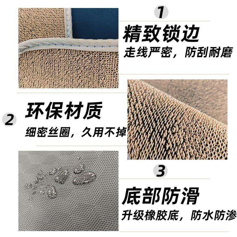 专用于格瑞维亚中排地毯混动塞纳二排脚垫商务车地板改装配件专用