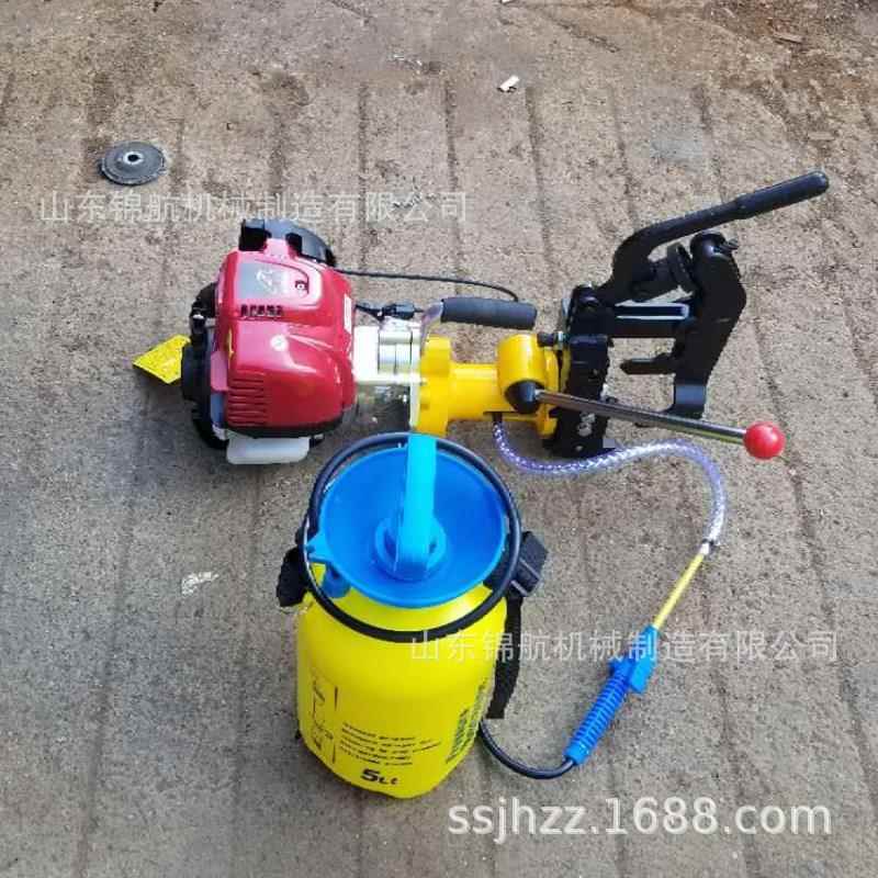 铁路轨道用内燃钢轨打轨孔工务钢机安装螺JH-N6695栓钻汽油空心钻