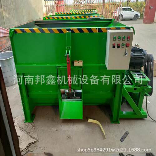 卧式多功能牛羊草料混合搅拌机 干湿秸秆饲料拌料机 厂家直销