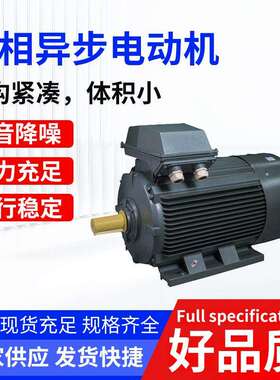 厂家三相异步电动机YCT200-4B 75KW电磁调速高频震动三相电机