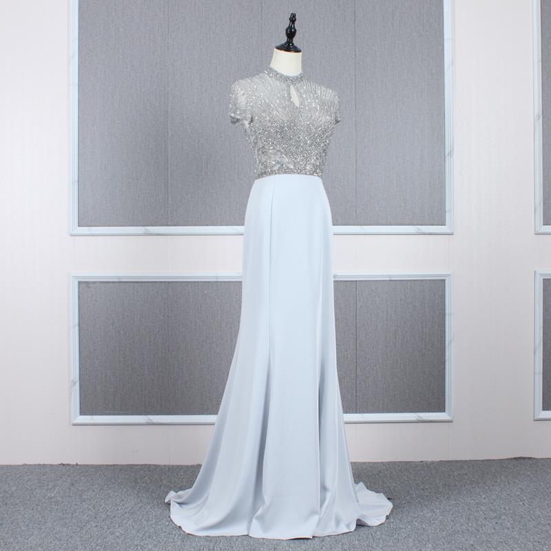 高档礼服裙修身敬包肩显瘦礼服持长裙酒裙裙宴会裙年会晚会主人长