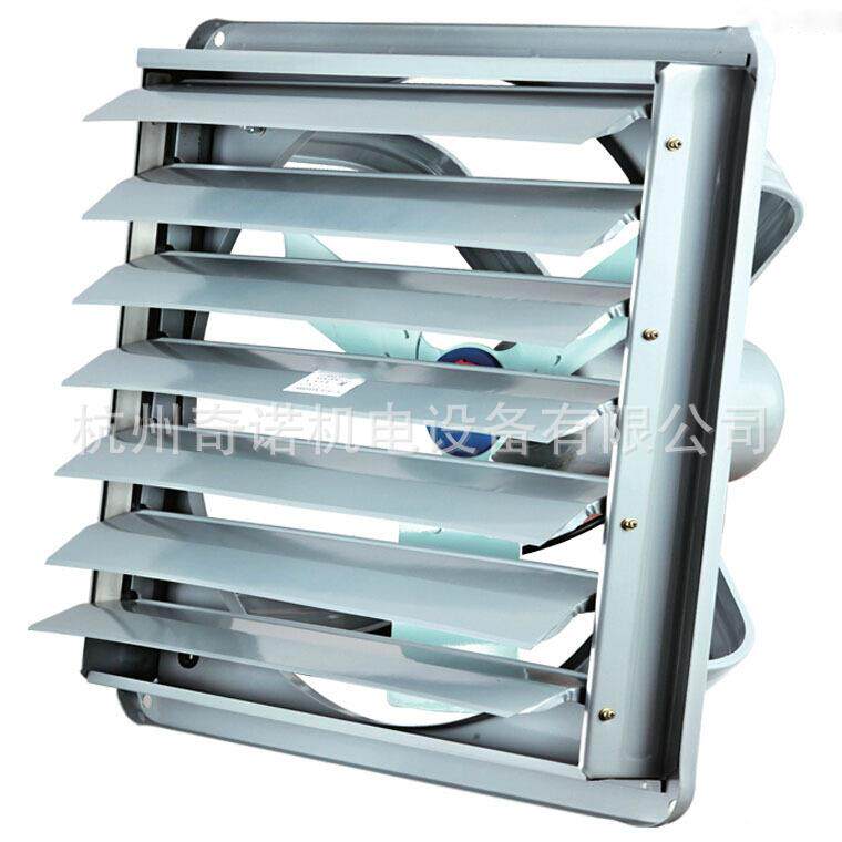 供应FA-400型耐高温方形百叶窗纯铜电机工业排风扇