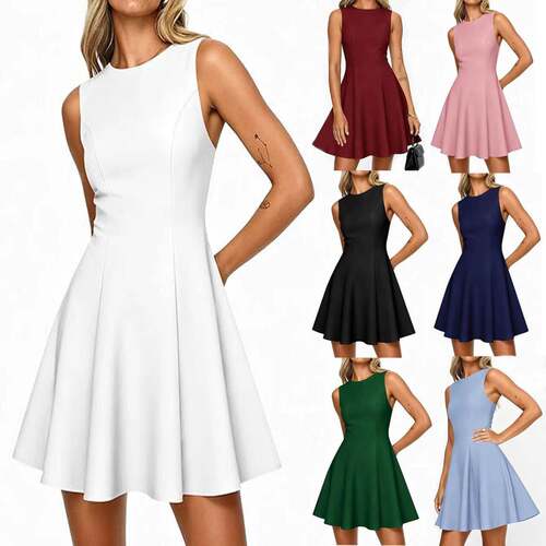 Spring Dresses For Women 2026 Elegant Classy A Line Casual