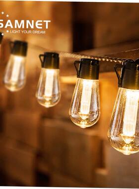 LED Solar String Lights Christmas Decoration Light Bulb IP65