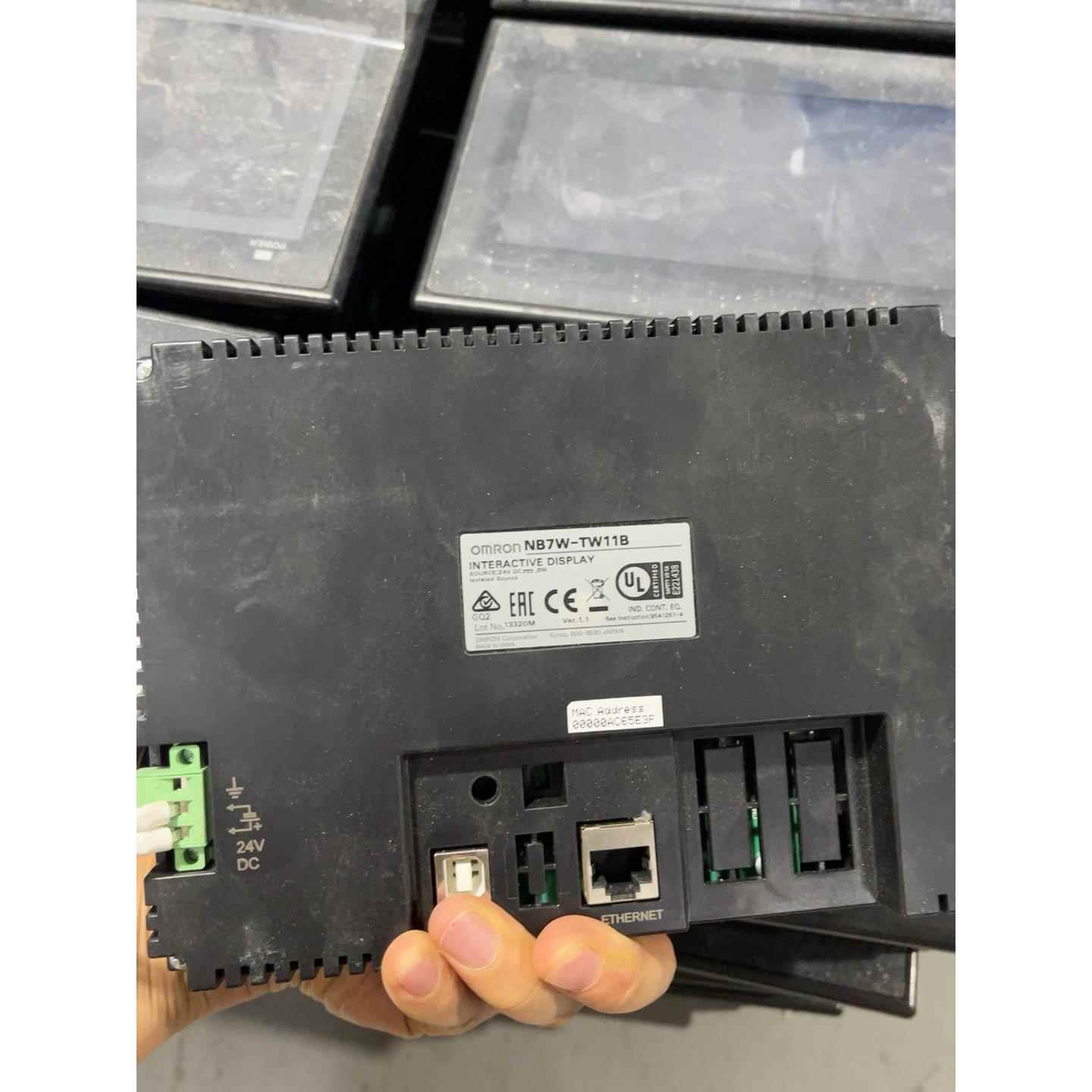 OMRON触控屏幕NB7W-TW11B 成色9成新 功能包好 配件议价