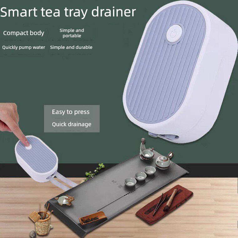 茶盘自动排水器自动水泵茶桶茶渣桶废水桶家用功夫茶具配件套装