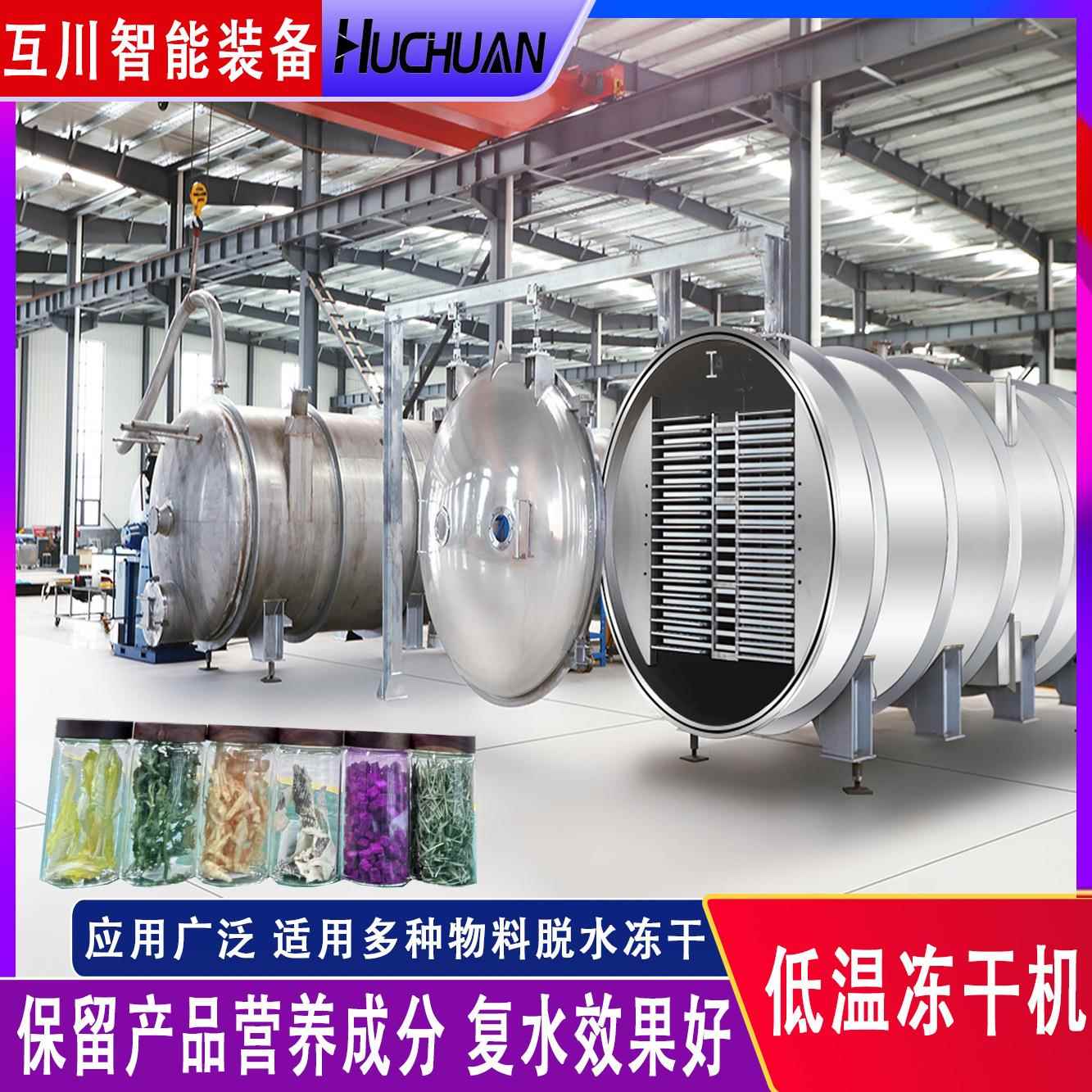 桑葚果粉真空冻干机互川火龙果芒果低温冷冻脱水机菌种干燥设备