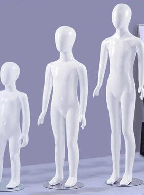儿童模特道具全身小孩人台假人模型假人偶橱窗服装童装店模特展架