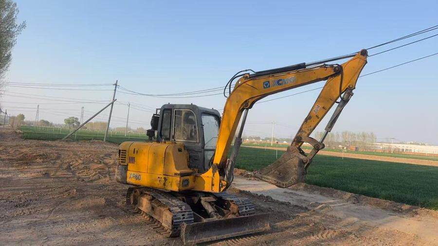 4月7日廊坊徐工60挖掘机网络拍卖公告