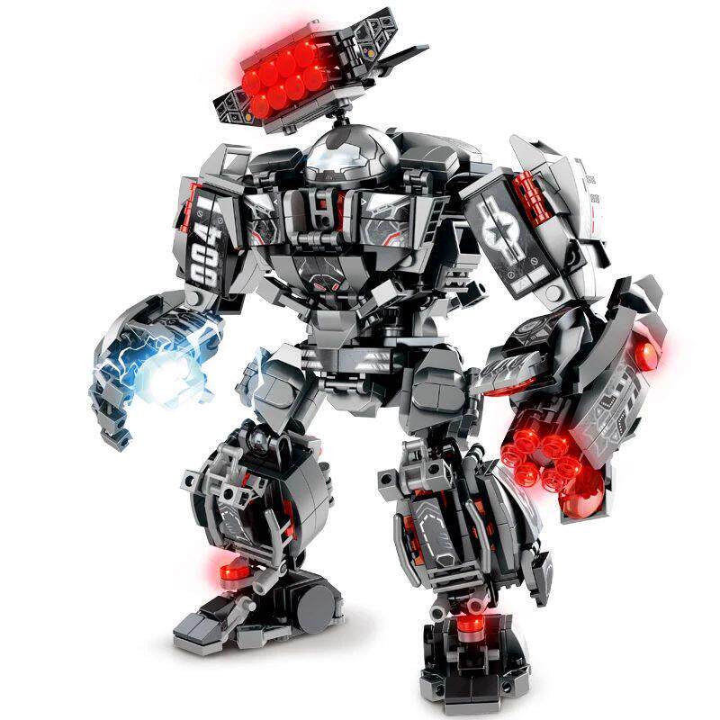 Superheroes Mecha Building Blocks Toys for Boys Super Armor