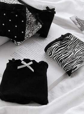 3Pcs/set Women Sexy Cotton Panties Underwear Seamless Soft B