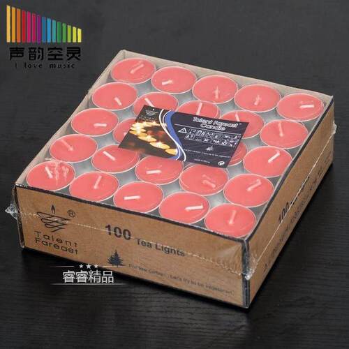 100pcs smokeless candles Boil tea candle tealight lights蜡烛