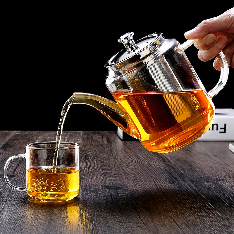 耐高温玻璃茶壶泡茶家用2024新款茶水分离煮茶壶烧水壶泡茶壶茶具
