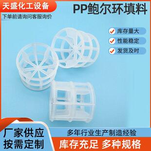 厂家供应 25鲍耳环填料塑料鲍尔环聚丙烯鲍尔环Pall ring