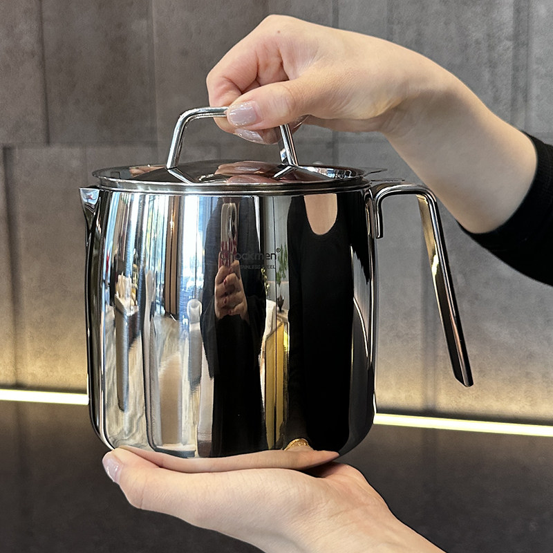 【贵族体验】316不锈钢油壶猪油罐滤油壶带盖网厨房过滤油渣,厨房/烹饪用具,油壶,淘宝优惠券,粉丝福利购,淘宝优惠卷