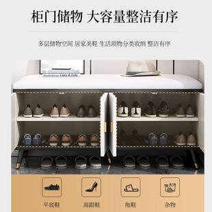 凳轻奢鞋 轻奢高级感包穿软鞋 网红进门家用 凳门可坐口式 换hxd0019