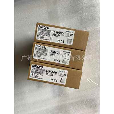 iQ-R系列CPU R04CPU R04ENCPU 40K步 带CC-Link IE口 以太网口