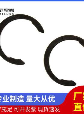 N1800美标c型挡圈英标C型开口挡圈英制C型卡簧c卡英标重型轴用