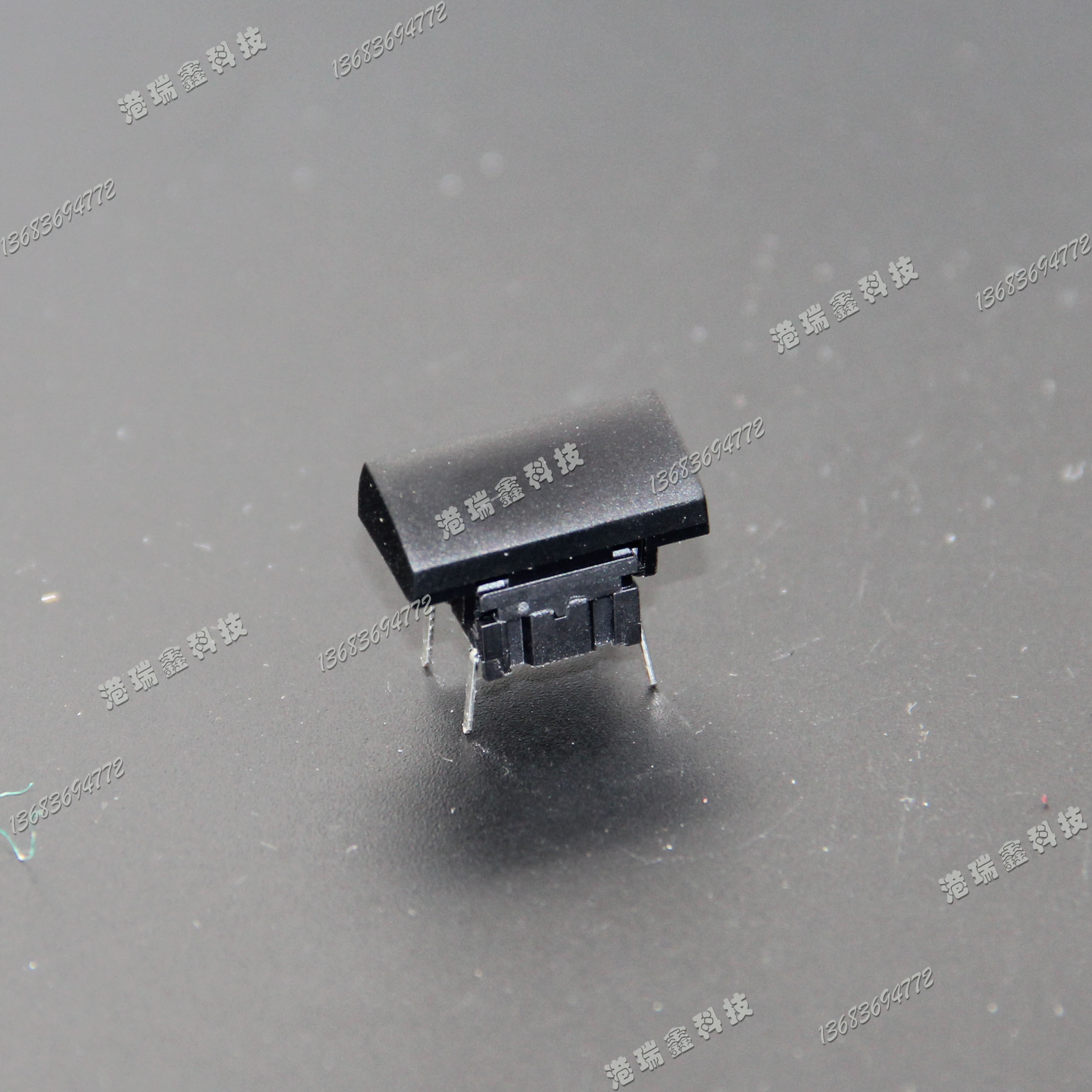 丹麦MEC防水按钮长方形灰色/黑色复位微动开关3ATH9+1ZA03/09