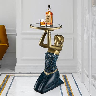 现轻代奢风客厅落地大BJ1233摆件关沙发视柜旁边创意电艺术玄家居